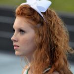 Easley Cheerleader Gorgeous cheerleader snapped from the stands at a high school football game - September 2012